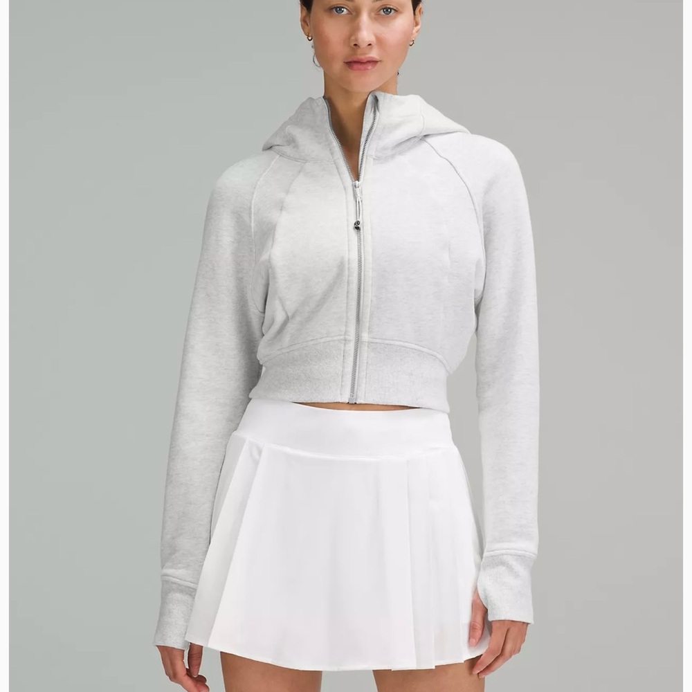 lululemon athletica Gray Zip-Up Hoodie